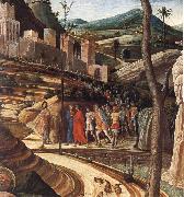Detail of The Agony in the Garden Andrea Mantegna